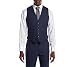 Perry Ellis Men's 5 Button Suit Separate Vest, Blue, X-Large