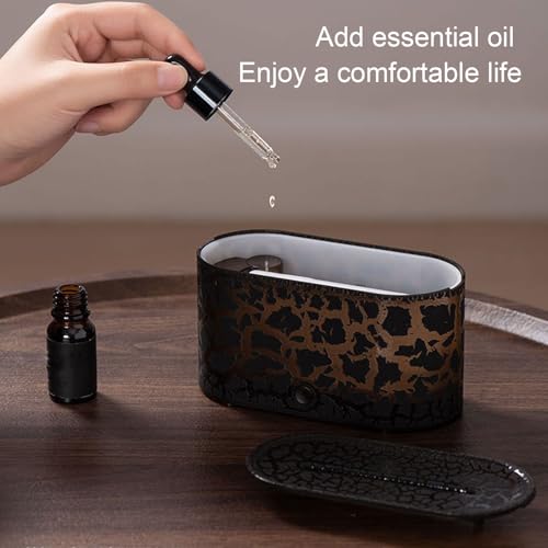 Difusor de aromas eléctrico de 130ml con luces y efecto volcán miniatura 4