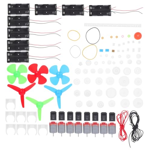 Parliky Kit De Construcción Electrónica Kit De Experimentos De Electricidad Engranajes Mecánicos Experimentos De Física para