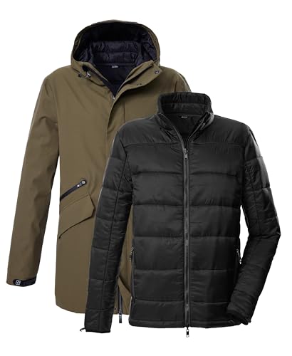 Parka fonctionnelle 3 en 1 avec capuche homme veste matelassée Killtec Kow 94