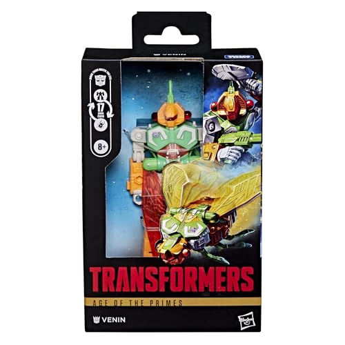 Transformers Age of the Primes Venin, Deluxe Class 5.5-Inch Converting Action Figure, Robot Toys for Ages 8+ - image 4