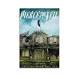 MAIX Pierce The Veil Collide With The Sky Poster Canvas Wall Art Living Room Posters Bedroom Painting 12x18inch(30x45cm), Unframe-style