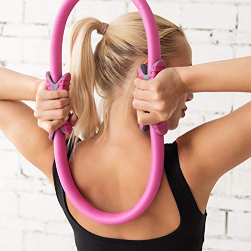 CLISPEED Pilates Anel Corpo Círculo Mágico Anel de Fitness de Alta Resistência para Yoga Força Postu