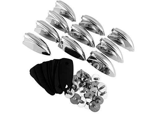 Goedrum 10 Single End Tom Drum Lugs with Mounting Screws