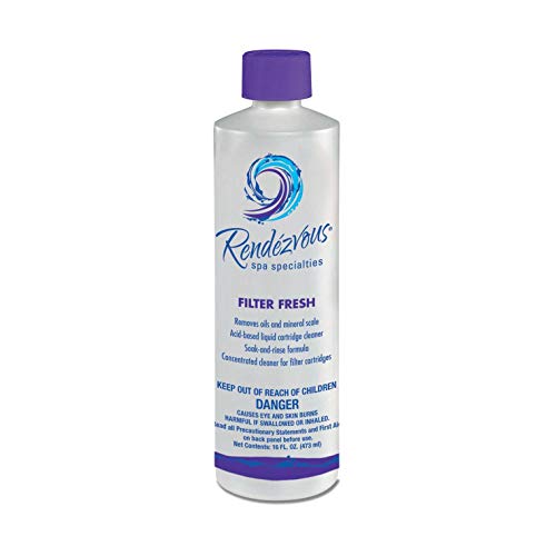 Rendezvous Spa Specialties 106701A Spa Filter Fresh Bottle for Spas and Hot Tubs