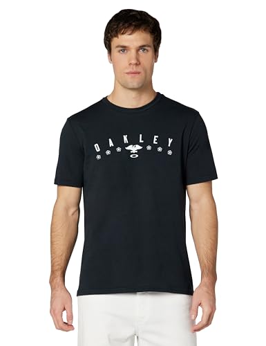 Oakley Mens Standard Issue Soaring Star Tee, Blackout, Large