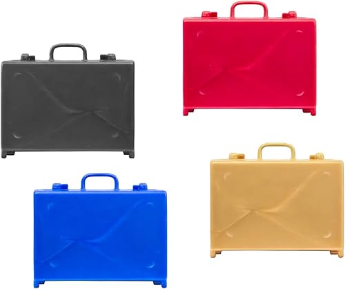 Juego de 4 maletines para figuras de acción de lucha libre