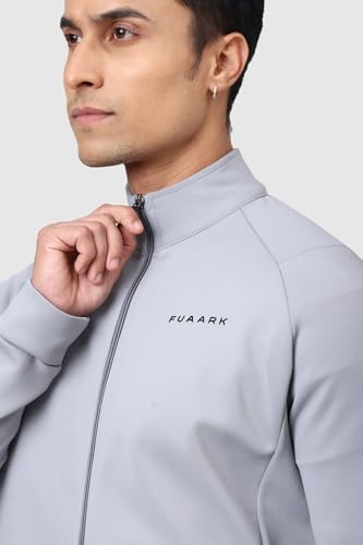 Image of FUAARK OnTrack Casual Stylish long-sleeved Winter Jacket for Men, Sports & Gym jacket