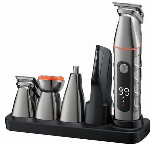 MAXGROOM Tondeuse Corps Homme étanche avec sabots de rasage