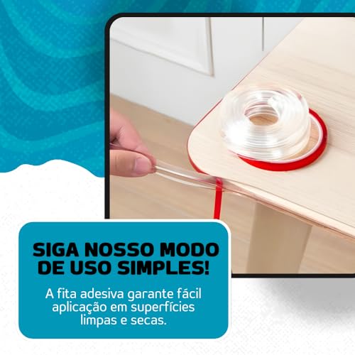 Protetor de Bordas Cantos e Quinas de silicone, Anti Impacto e Desgaste da superfície DUPIN
