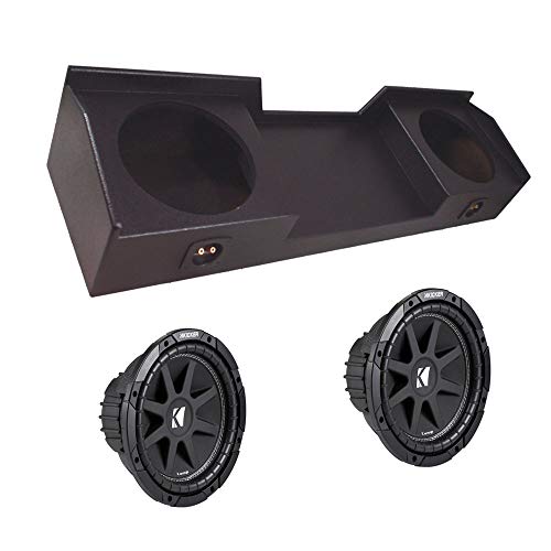 American Sound Connection Compatible with Nissan Titan 04-12 King or Crew Cab Truck Dual 10