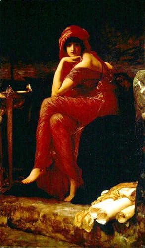 Toile Murale Abstraite Sibylle Frederic Leighton Décoration Salon 60x90cm