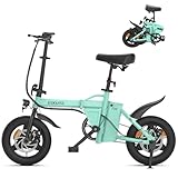 Amazon ESKUTE Eskute F100 Electric Folding Bike, 14
