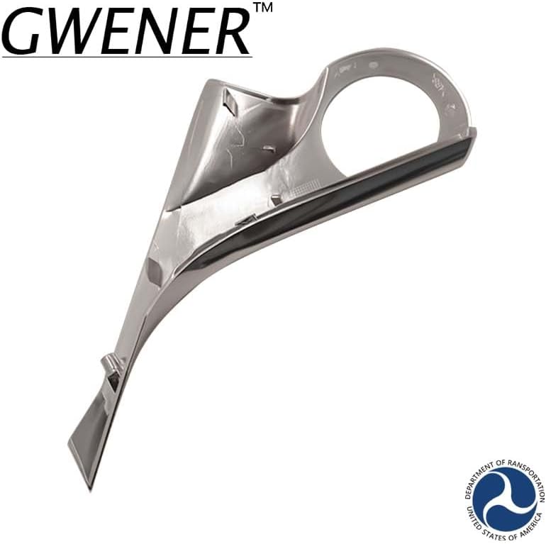 Tesla Model 3 2017-2021 upper triangle R material ABS electroplated parts