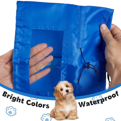 Image of Adjustable Dog Ear Covers for Bath - Waterproof Dog Ear Protection for Showers