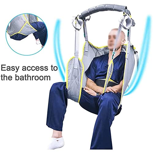 Arnés para grúa de pacientes que reduce el dolor lumbar en los cuidadores 2