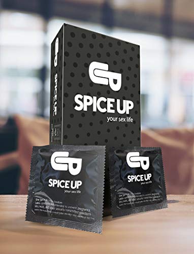 SPICE UP Lubricated Condoms Latex FDA 12/Pk