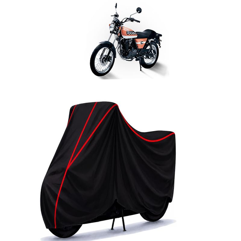 Image of Cleveland Cyclewerks Misfit BS6 Water Resistant Bike Cover for All Motorcycles & Rain | Heavy Duty | UV Protection, Dustproof, Scratchproof | All Weather Two Wheeler Cover with Elastic Bottom