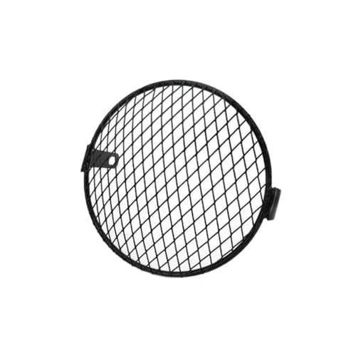 Cache phare moto vintage 6,5 pouces grille étoile anti-gravillons pour CG125