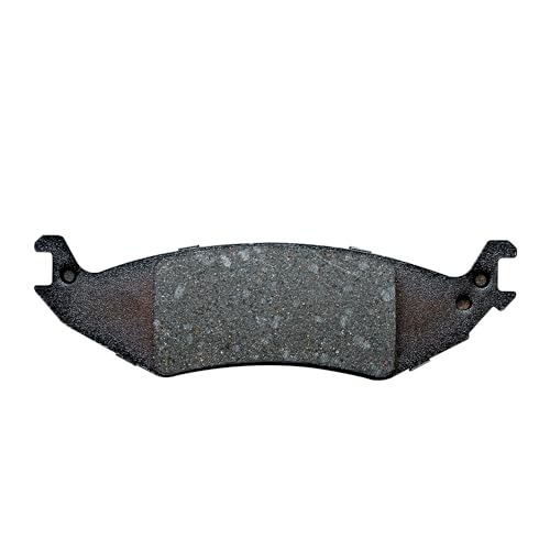Image of Detroit Axle - Rear Ceramic Brake Pads w /Hardware Replacement for 2004-2006 Ford E-150 Club Wagon - 2pc Set