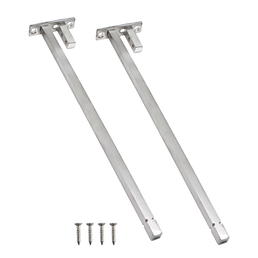 See full amazon price history chart for Volo 12 inch/ 300mm Stainless Steel Square F Bracket for 8mm/10mm/12mm (Adjustable) Glass- Pack of 4 Pieces Volo 12 inch/ 300mm Stainless Steel Square F Bracket for 8mm/10mm/12mm (Adjustable) Glass- Pack of 4 Pieces (B07YYLC9NH) Amazon Price History, Amazon Price Tracker