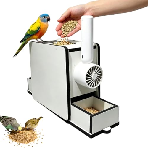 Machine de séparation rapide de graines pour oiseaux en volière