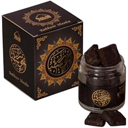 Bakhoor Sheeba, Yemeni Bakhoor by Dukhni | Arabic Oudh Incense | 40 gram jar | Handmade with Traditional Recipe |Uplifting Woody Blend |for Prayer Time |to Relax & Meditate | Eid Ramadan Gift