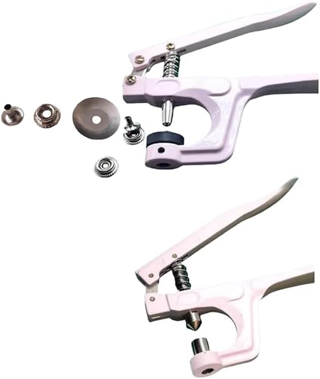 ESD Grounding Snap Pliers - Hand Press Tool for Anti-Static Mat Snaps, Multi-Function Hole Punch & Snaps Installation Kit for ESD Mat Static Control (Snaps Installation Kit)