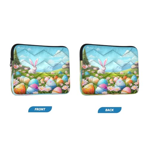 Funda para portátil 13-14 pulgadas con diseño de huevos de Pascua miniatura 2