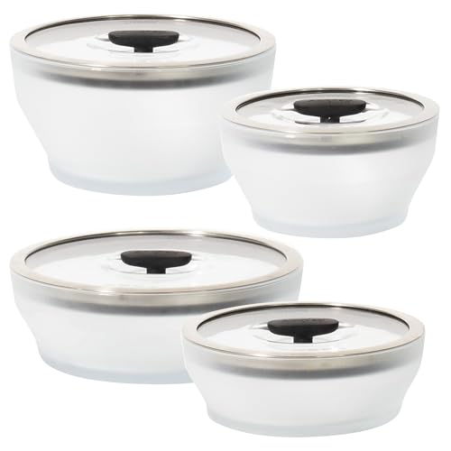 Anyday 8-Pc Microwave Cookware & Glass Food Storage Set with