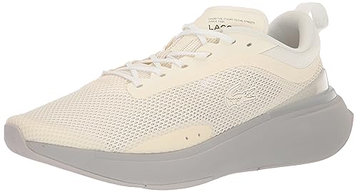 Lacoste Men's Run Spin Evolution Sneaker, LT Gry/LT GRN, 12