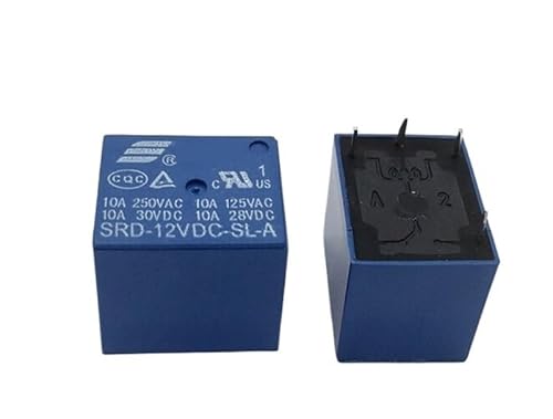 YLQUXEUV 10pcs, SRD-12VDC-SL-A 12VDC SRD-12VDC-SL-A-12VDC SRD-12VDC-SL SRD-12VDC 12VDC DC12V 12V DIP4