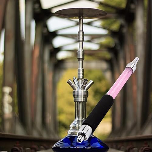 VOVCIG Shisha Eisschlauch Shisha Zubehör für kühlen Genuss erfrischendes Raucherlebnis(Pink)