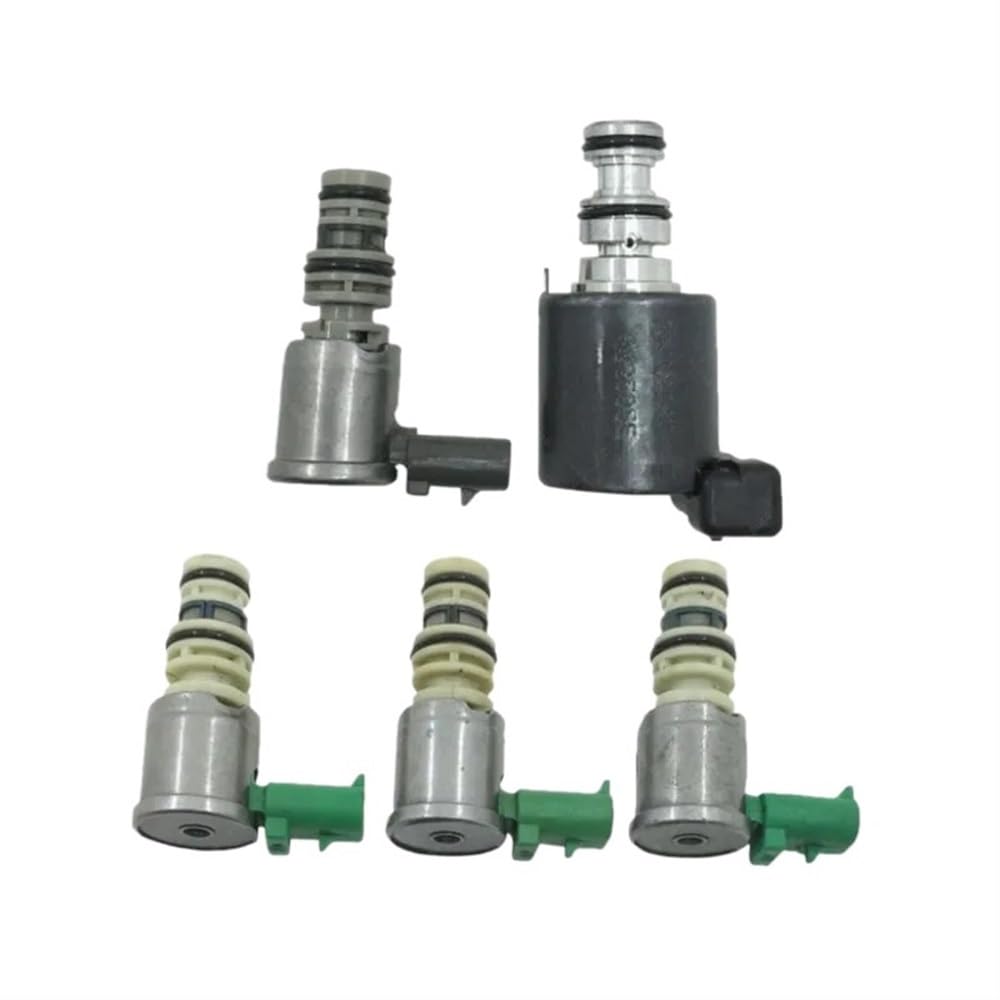 Wxnlbb 5L40e Transmission Solenoid Valve Kit Compatible With Cadillac Catera Cts Srx Compatible With Bmw 325I 330I 328I 525I 528I 530I X3 X5 Z3 Z4 2001-2007