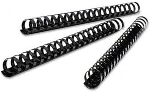 Q Connect 16mm Binding Comb - Black (Pack of 50)