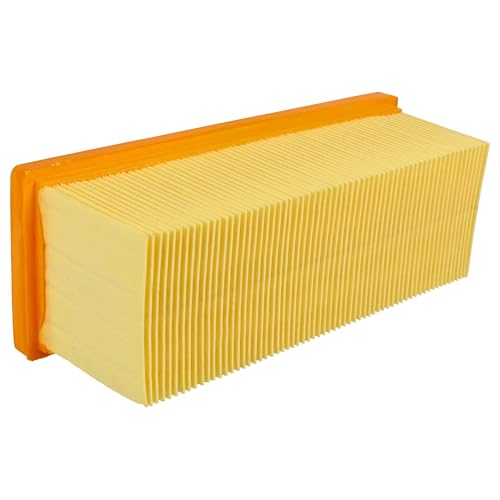 vhbw Filtro plisado plano compatible con Kärcher 2501, 2501 TE, 2601, 2601 plus, 2701, 2701TE, 2801, 2801 plus, 3001, 3001 hot aspiradora - Elemento filtrante