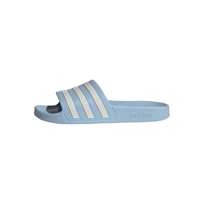 adidas Adilette Aqua Slides, Infradito Donna, Glow Blue Zero Metalic Zero Metalic, 40.5 EU