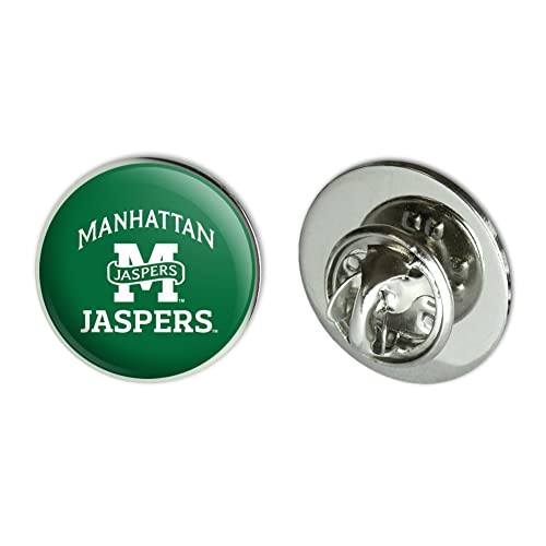 Manhattan College Jaspers Logo Metal 0.75" Lapel Hat Pin Tie Tack Pinback