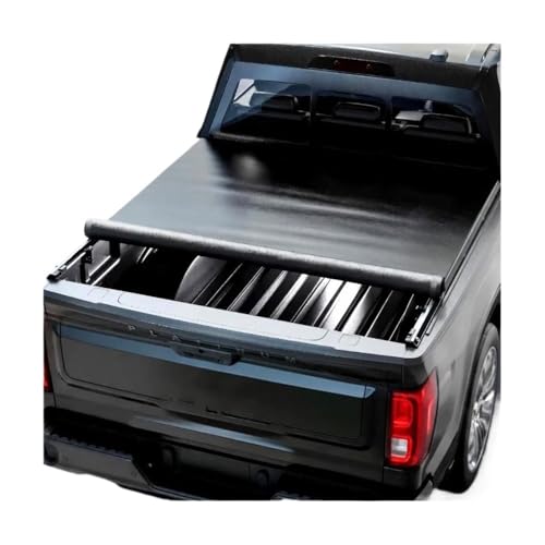 Soft Roll-Up Tonneau Cover | Compatible with 2019-2025 Chevy Silverado/GMC