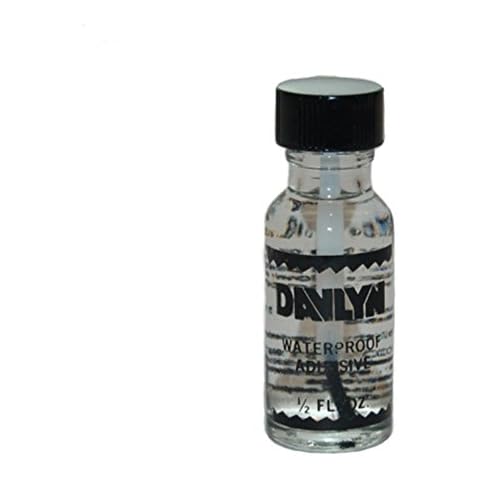 Water Proof Adhesive for Wig and Toupee; Davlyn Black Adhesive Works Well with Oily Skin; Attach Wig with Glue: Lace or Polyurethane Liquid Adhesive Hair from Davlyn Cover