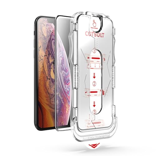 Image of Tempered Glass for iPhone XS Max / 11 Pro Max Screen Protector [Military Grade Shatterproof & Longest Durable] Screen Protector iPhone XS Max / 11 Pro Max Tempered Glass Full Coverage