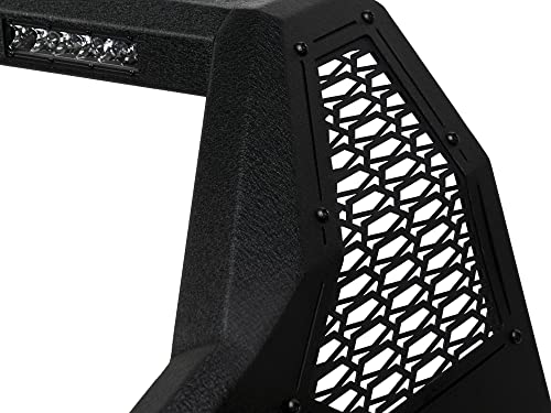 Armordillo Usa 8707814 Cr-S Modular Adjustable Chase Rack Roll Bar With 2X Led Light Bars - Textured Black Fits Full Size Pickup Truck #TOP4