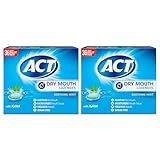 ACT Dry Mouth Lozenges with Xylitol, Soothes, Moisturizes & Freshens, Soothing Mint, Value Size, 36 ct., 2 pk