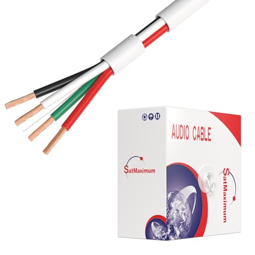 Cables Direct 250FT 14/4 Speaker Wire CL2 Rated