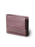 Keswick Real Leather Men's Notes and Card Wallet RFID Protected
