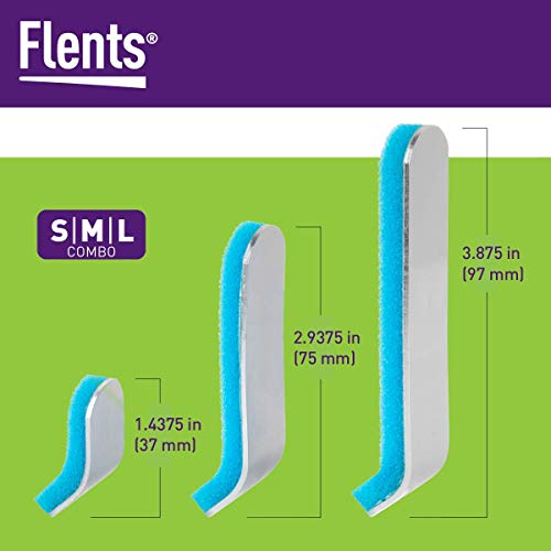 Image of Flents Finger Splints, Protective Support Brace Set, 3 Assorted Sizes