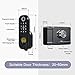 Wolf Guard TT01 Rain Proof Smart Lock,Door Lock 5 in 1 Fingerprint Password APP, Support Alexa & Google Assistant for Door Security Wolf Guard TT01 Rain Proof Smart Lock,Door Lock 5 in 1 Fingerprint Password APP, Support Alexa & Google Assistant for Door Security