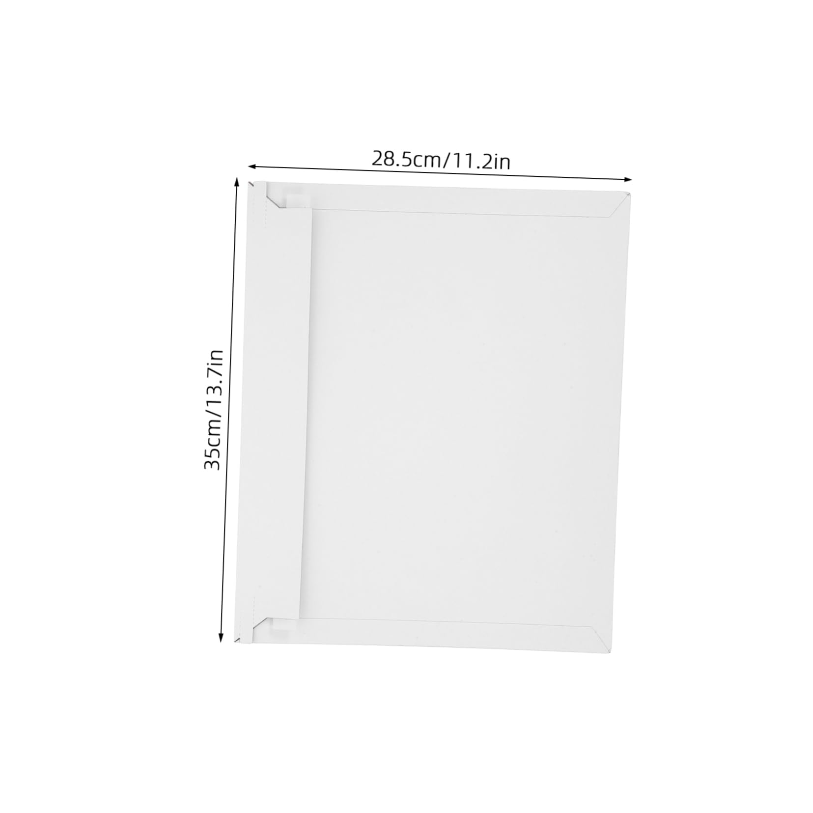 Angoily 20pièces Enveloppes Expédition Rigides Blanches pour Documents Enveloppes Cartonnées Plates avec Rabat Auto-adhésif pour Envoi de Photos Certificats et Petits Objets