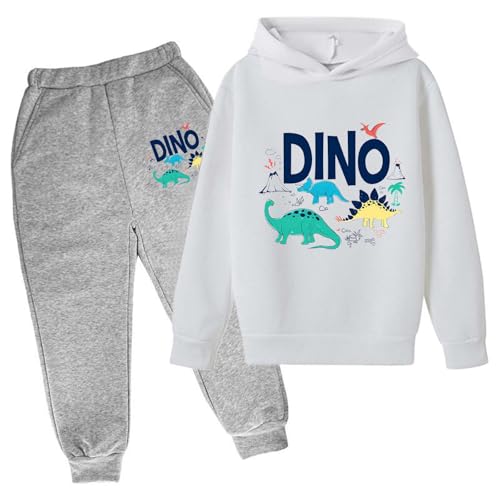 Conjunto de 2 piezas para niño de algodón con suéter y pantalón informal A19 1