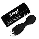 KingL Mini Wand Massager -Small Waterproof Handheld Cordless Personal Massager, USB Rechargeable...